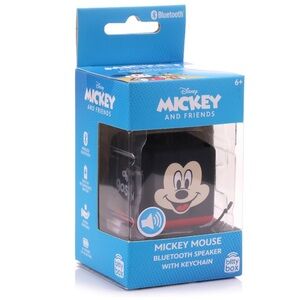 Bitty Boomers Disney Mickey Mouse Bitty Box 1.3 Inch Keychain Bluetooth Speaker